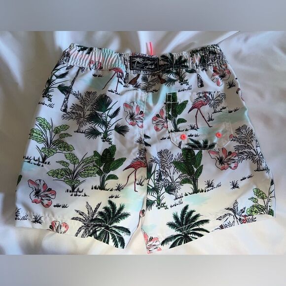 NWOT JANIE & JACK SWIM TRUNKS 5T - Picture 2 of 2